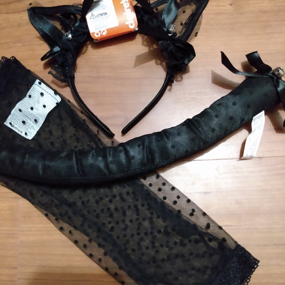 Claire's Other - NWT"Claire's"3PC sexy black cat accessories w/bell
